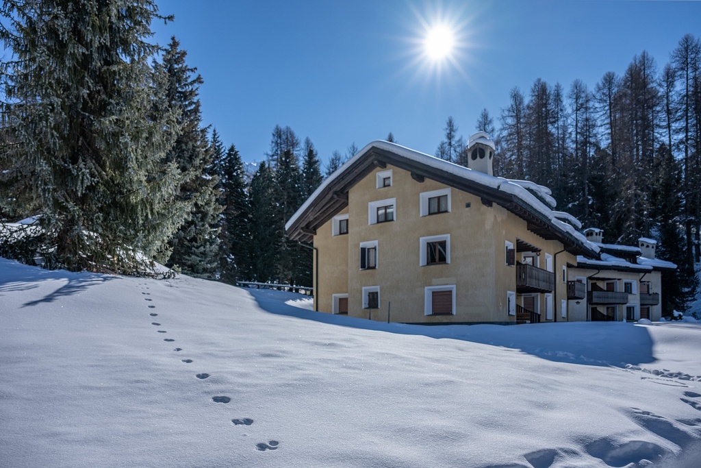 [M-260228] Ferien in Surlej – Apartment zur Kurzzeitmiete